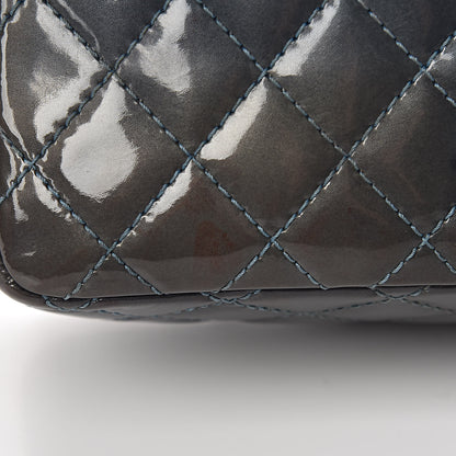 Chanel Patent Quilted 2.55 Reissue 225 Flap Blue 11 of 22