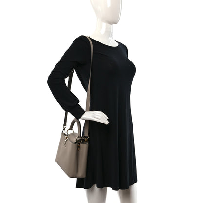 Louis Vuitton Taurillon Capucines BB Galet 3 of 8