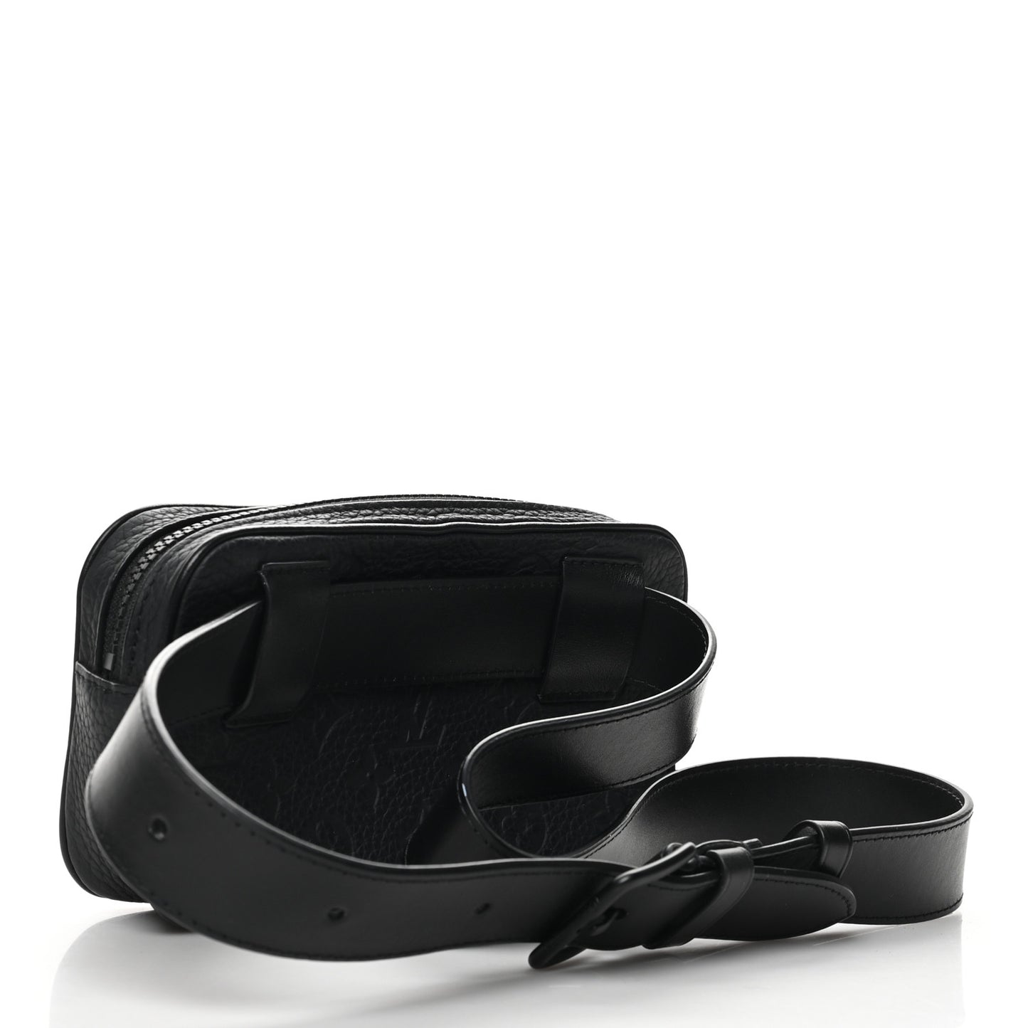 Taurillon Monogram Uniformes Solar Ray Soft Pochette Volga Belt Bag Black