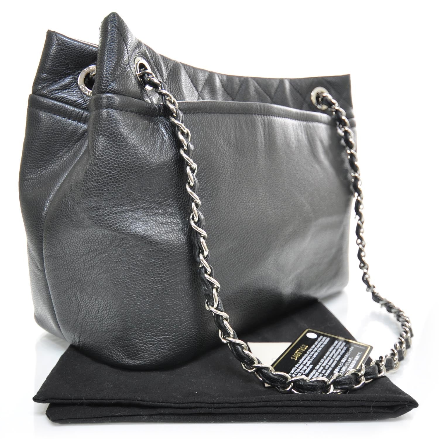 Chanel Caviar Large Tote Black 2 of 11