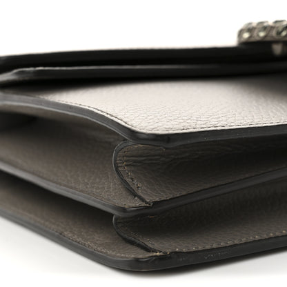 Gucci Pebbled Calfskin Small Dionysus Shoulder Bag Dusty Grey 9 of 12