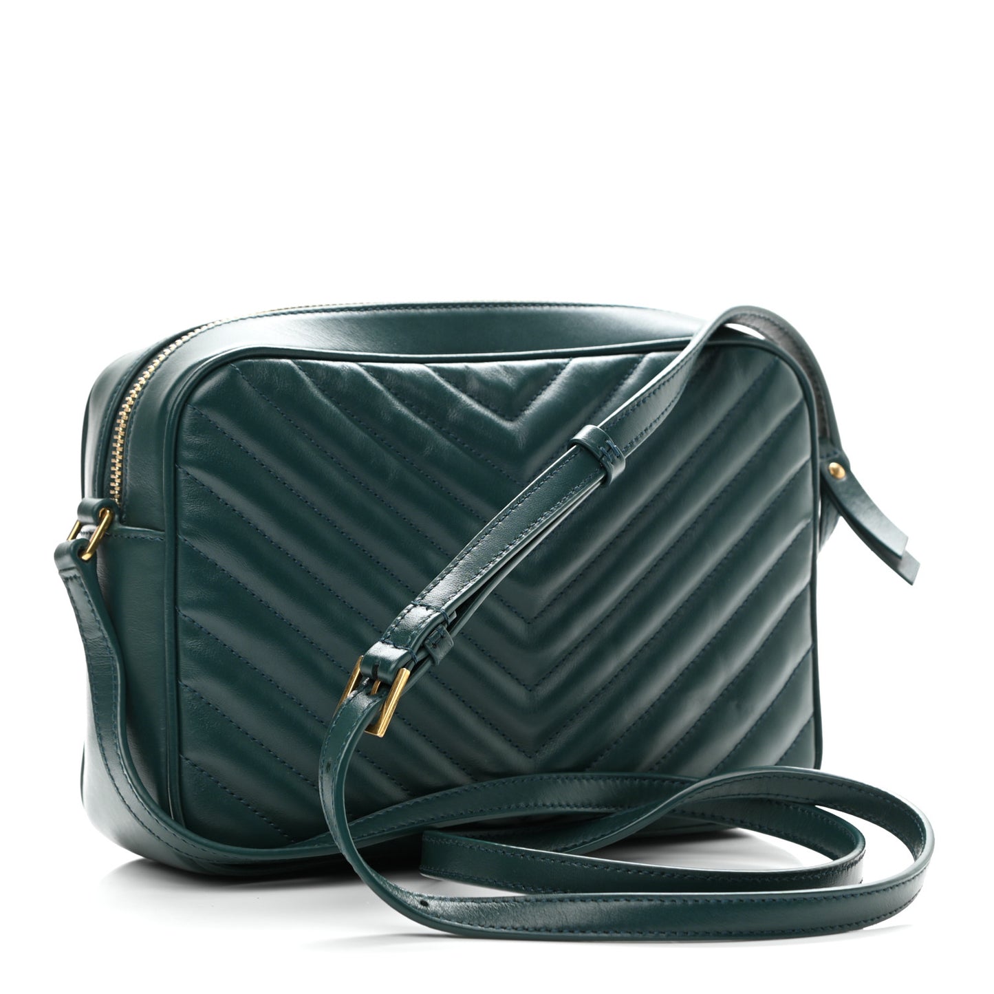 Calfskin Matelasse Monogram Lou Camera Bag Sea Turquoise