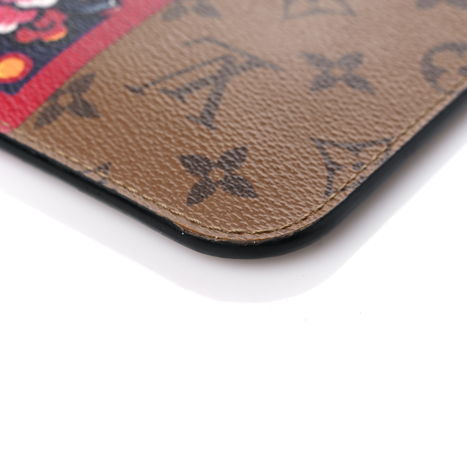 Louis Vuitton Reverse Monogram Kabuki MM GM Pochette 10 of 16