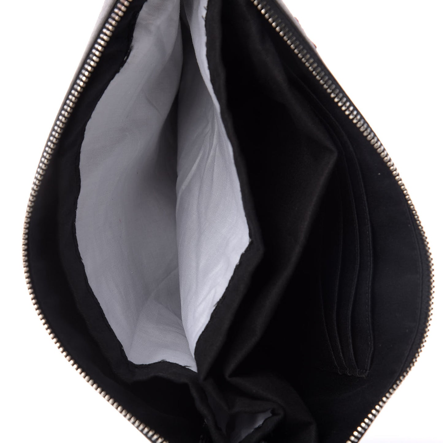 Calfskin Star Rider iPad Pouch Black