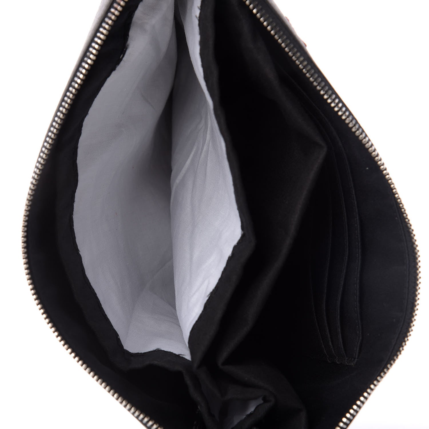 Saint Laurent Calfskin Star Rider iPad Pouch Black 6 of 10