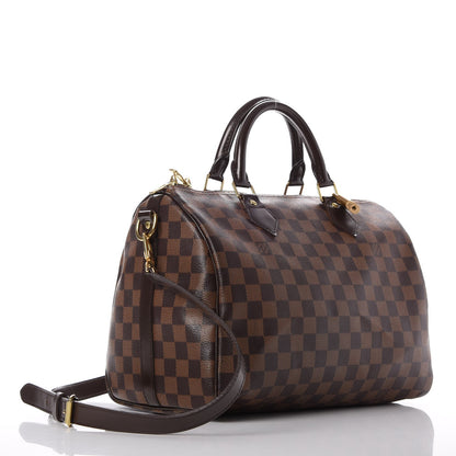Louis Vuitton Damier Ebene Speedy Bandouliere 30 4 of 16