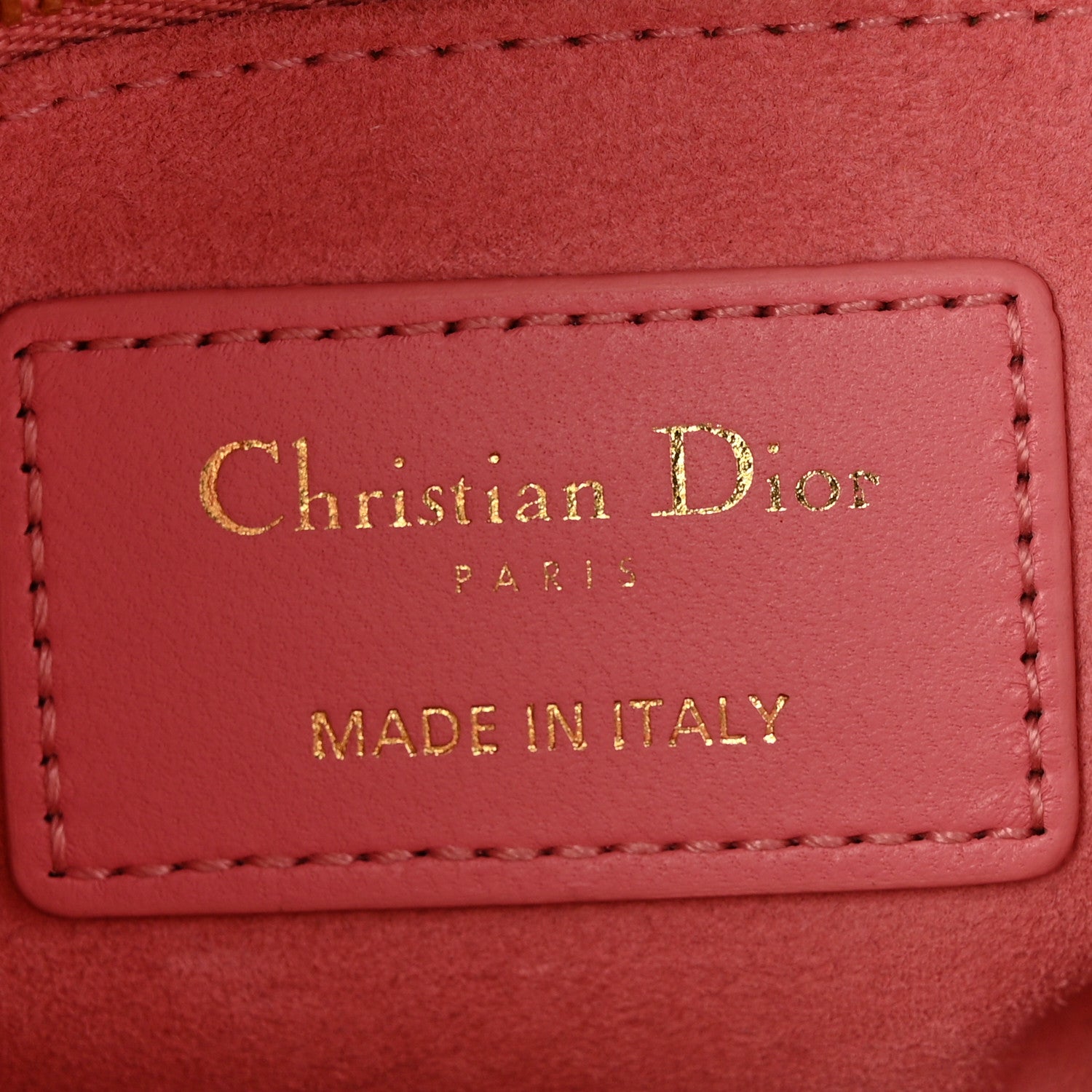 Christian Dior Lambskin Cannage Mini Lady Dior Light Pink 6 of 12