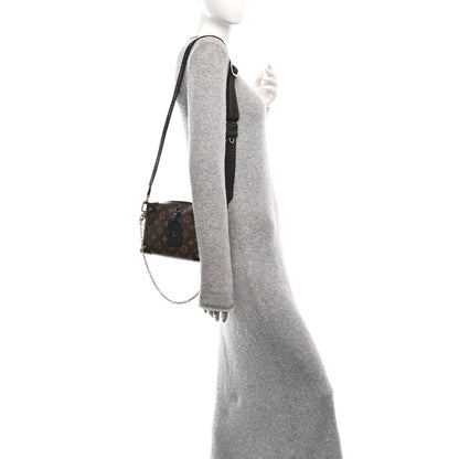 Louis Vuitton Monogram Petite Malle Souple Black 2 of 11