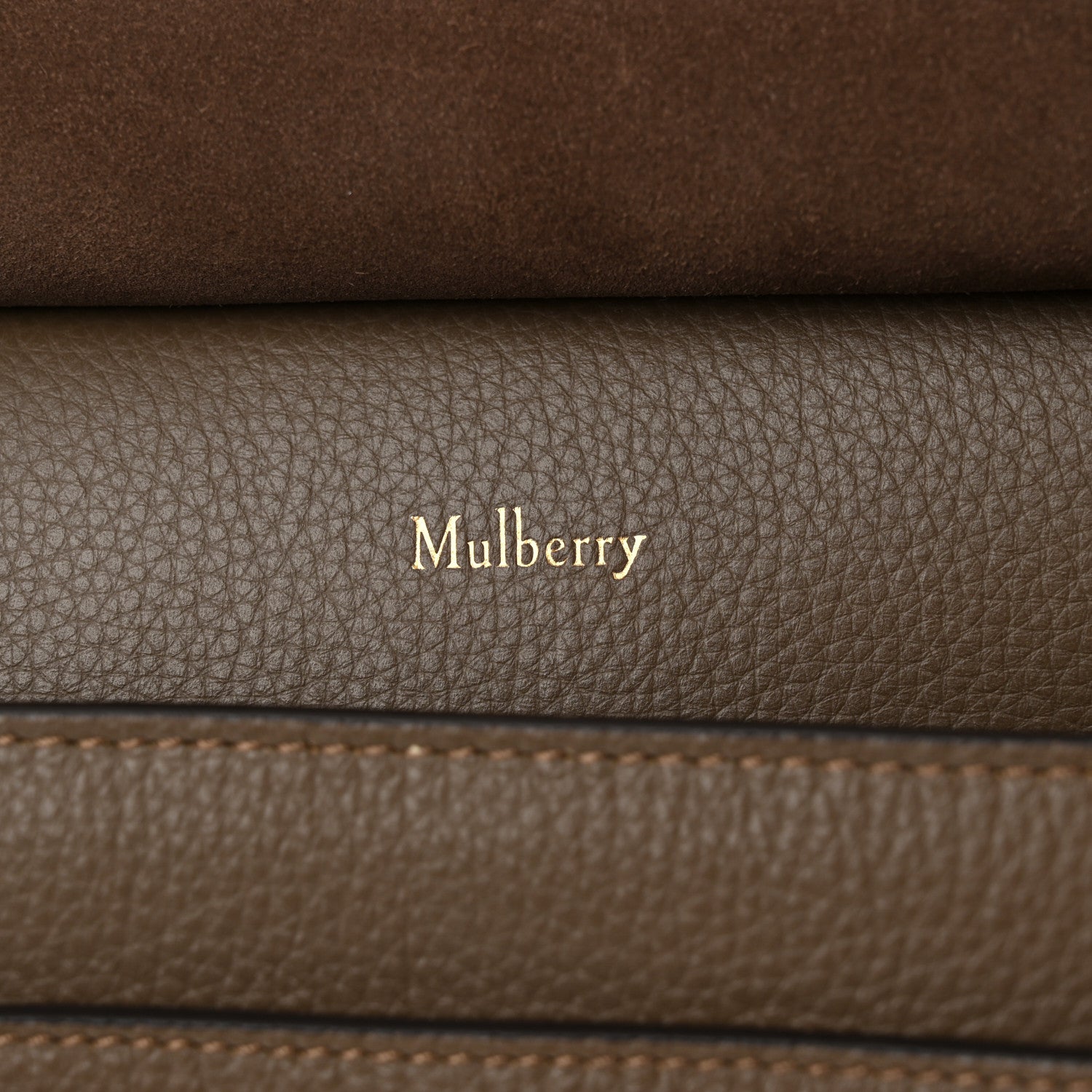 Mulberry Grain Calfskin New Antony Messenger Crossbody Earth Grey 6 of 9