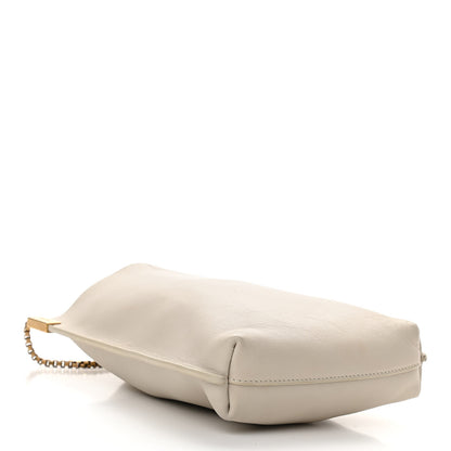Saint Laurent Calfskin Mini Suzanne Hobo Cream 5 of 11