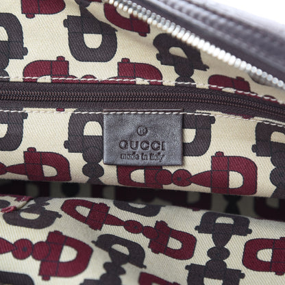 Gucci Guccissima Small Princy Satchel Brown 6 of 15
