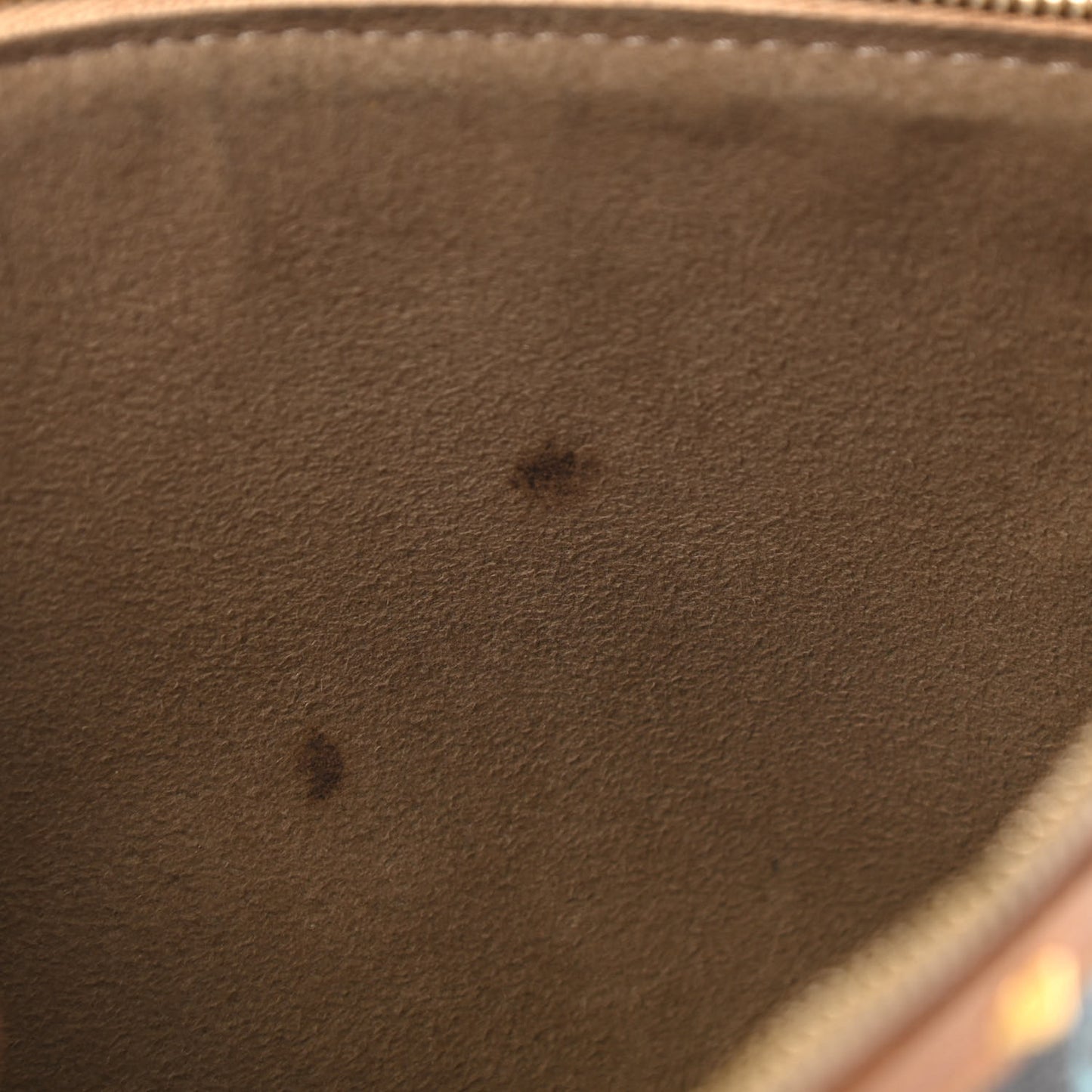 Monogram Multicolor Pochette Accessories Black