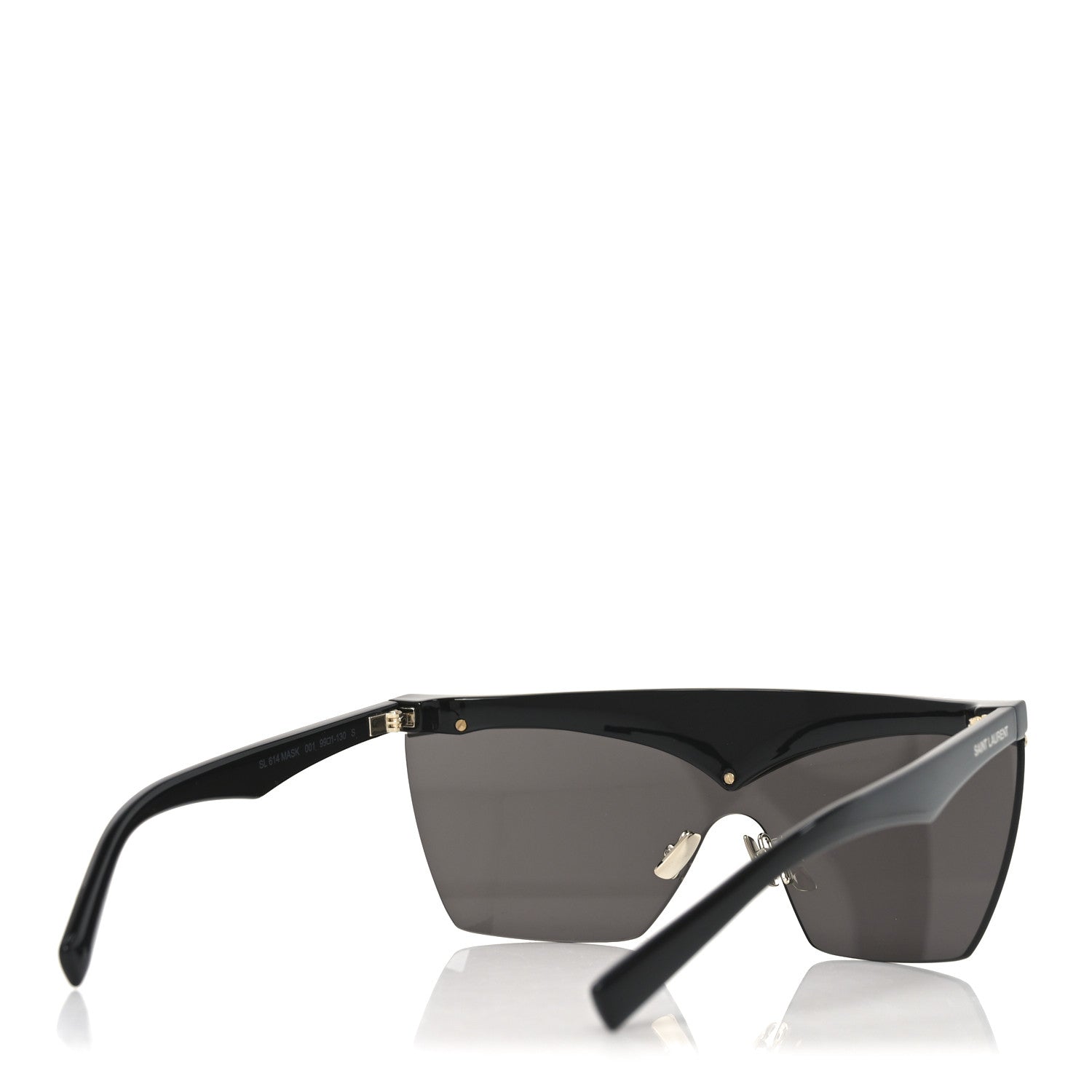 Saint Laurent SL 614 Mask Sunglasses Black 4 of 7