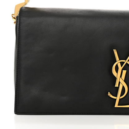 Saint Laurent Lambskin Monogram Kate 99 Baguette Shoulder Bag Black 12 of 13