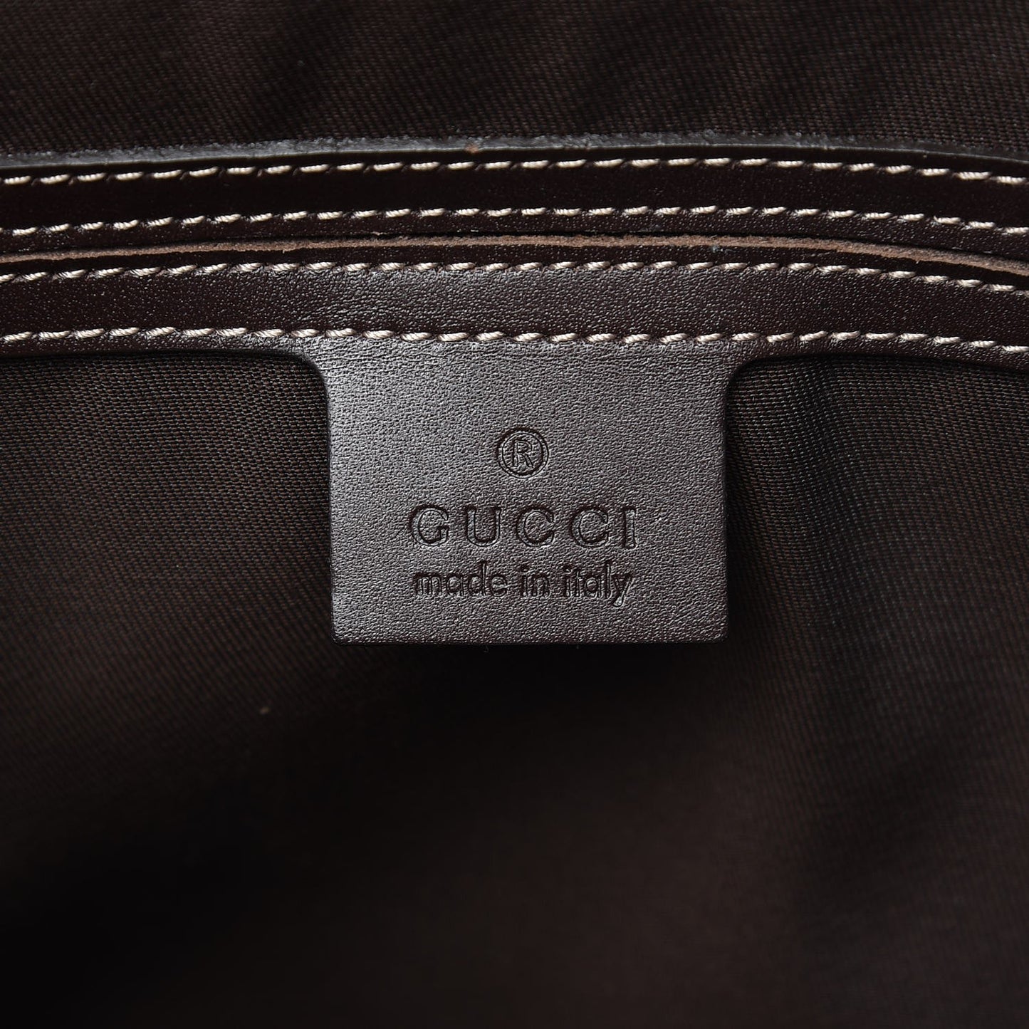 GG Supreme Monogram Selleria Calfskin Small Flap Messenger Bag Beige Ebony Cocoa Dark Chocolate