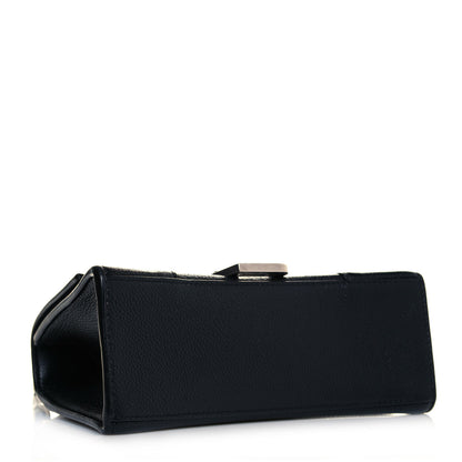 Balenciaga Grained Calfskin Hourglass Top Handle Bag XS Black 3 of 11