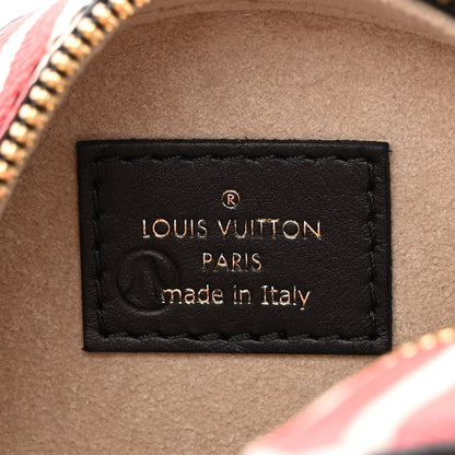 Louis Vuitton Monogram Giant Crafty Boite Chapeau Souple PM Creme Rouge Black 6 of 9
