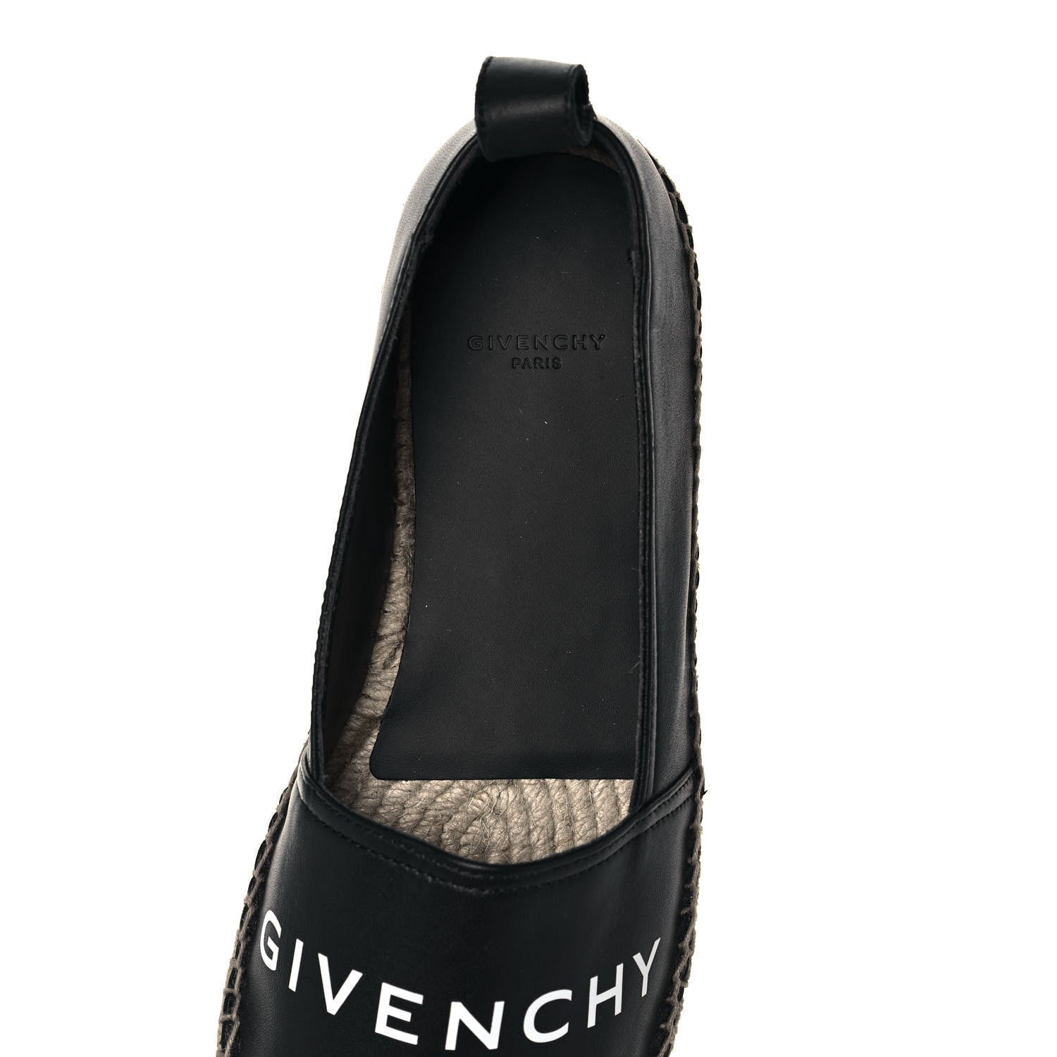 Givenchy Lambskin Logo Espadrilles 41 Black 7 of 11
