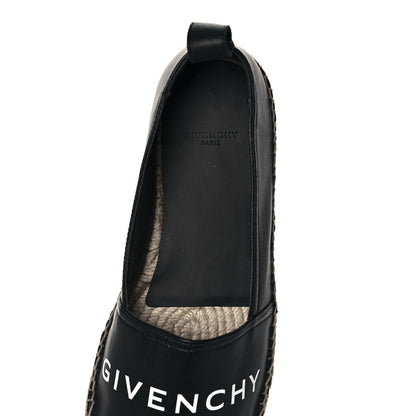 Givenchy Lambskin Logo Espadrilles 41 Black 7 of 11