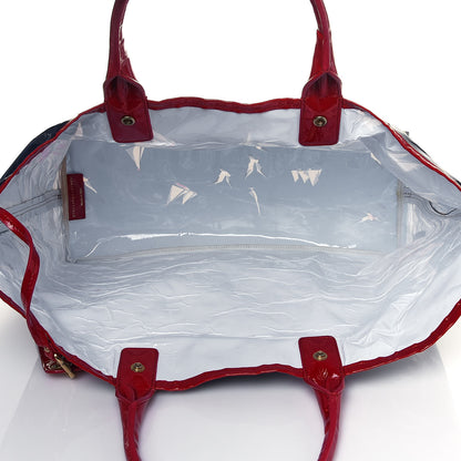 Stella McCartney PVC Sailboat Tote Blue Red White 6 of 20