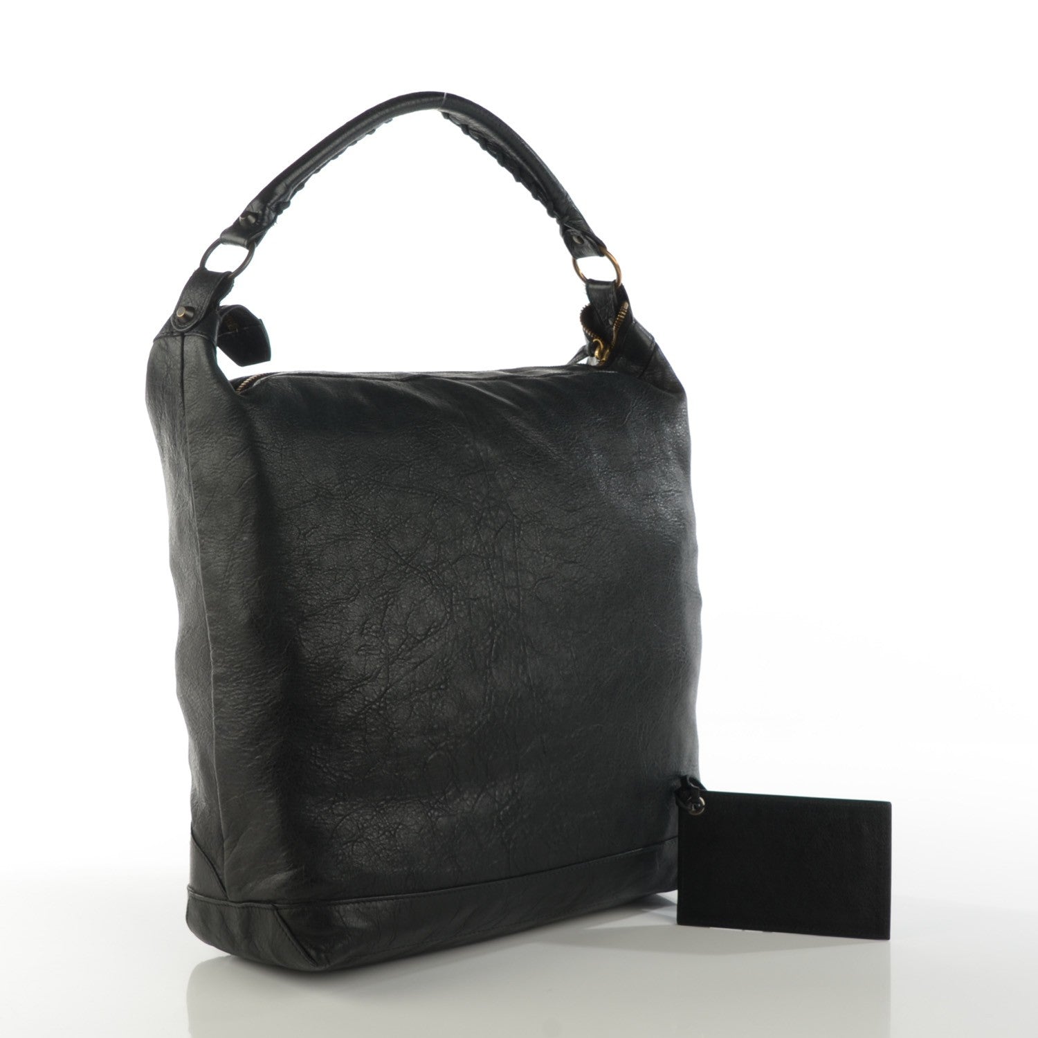 Balenciaga Agneau Classic Hardware Day Hobo Black 3 of 7