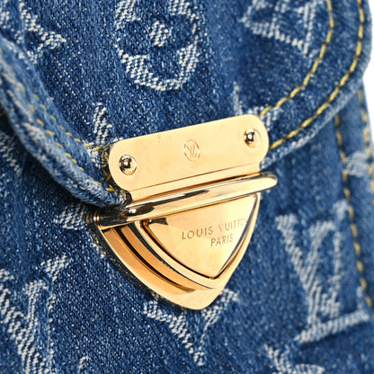 Louis Vuitton Denim Fairfax Pochette Blue 11 of 15