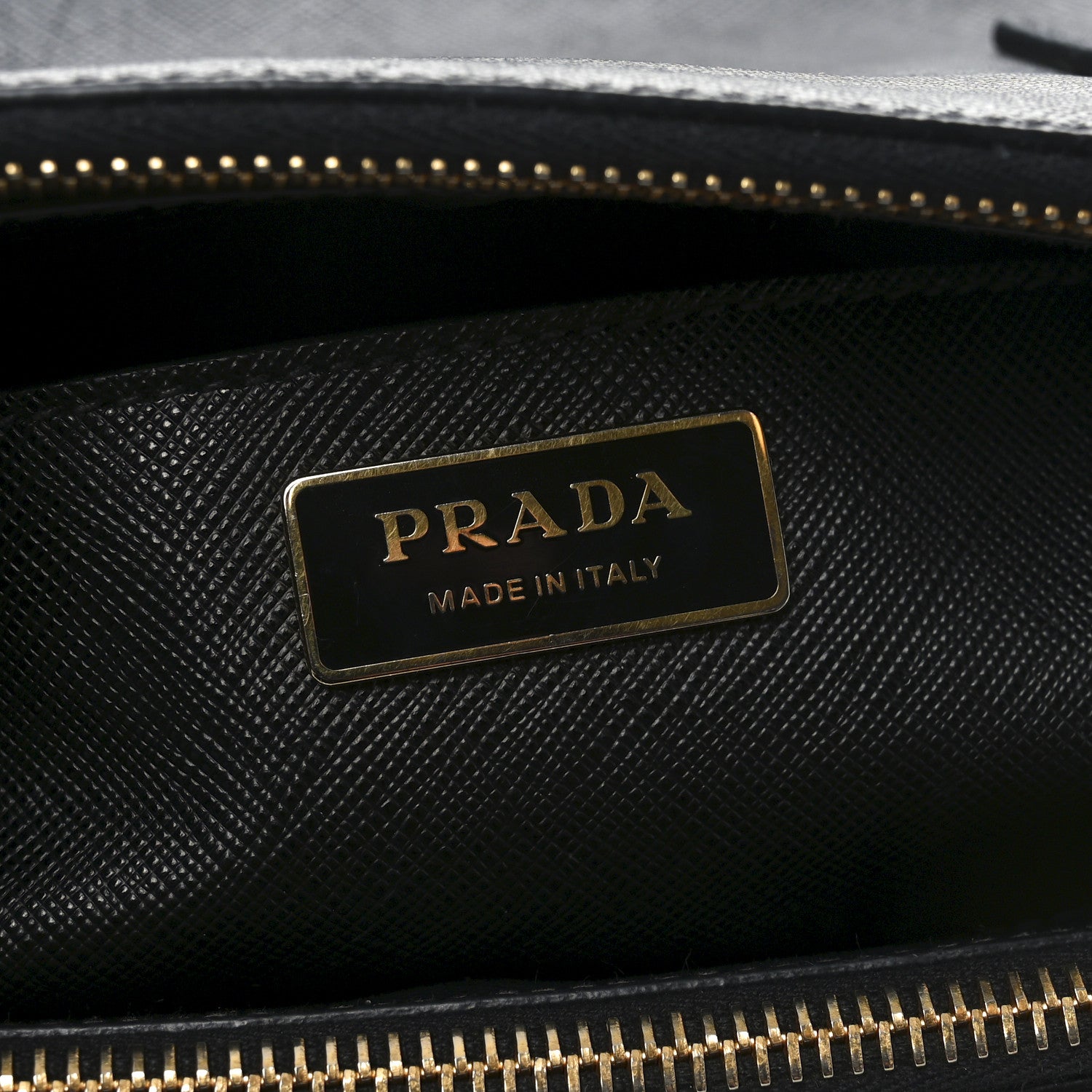 Prada Saffiano Lux Large Galleria Double Zip Tote Black 6 of 9