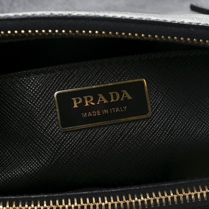 Prada Saffiano Lux Large Galleria Double Zip Tote Black 6 of 9