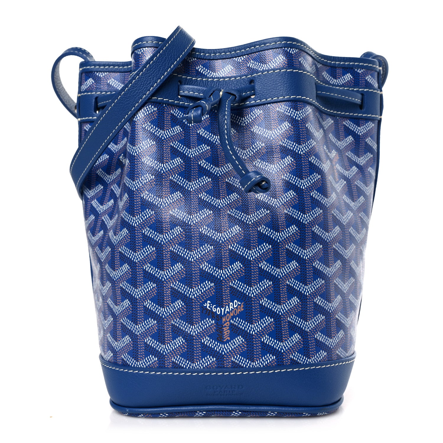 Goyard Goyardine Petit Flot Bucket Bag PM Sky Morning 1 of 7