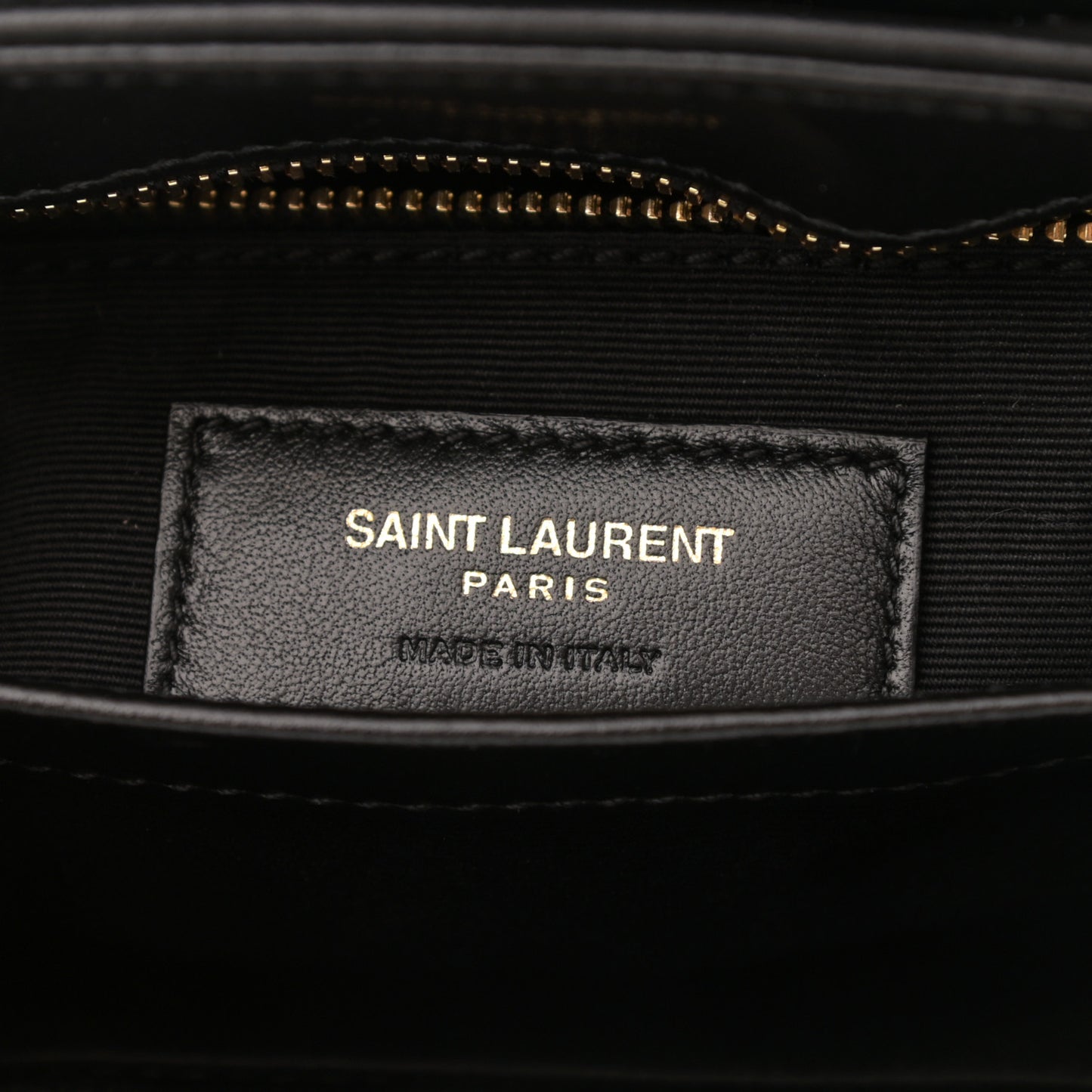 Calfskin Y Quilted Monogram Toy Loulou Crossbody Bag Black