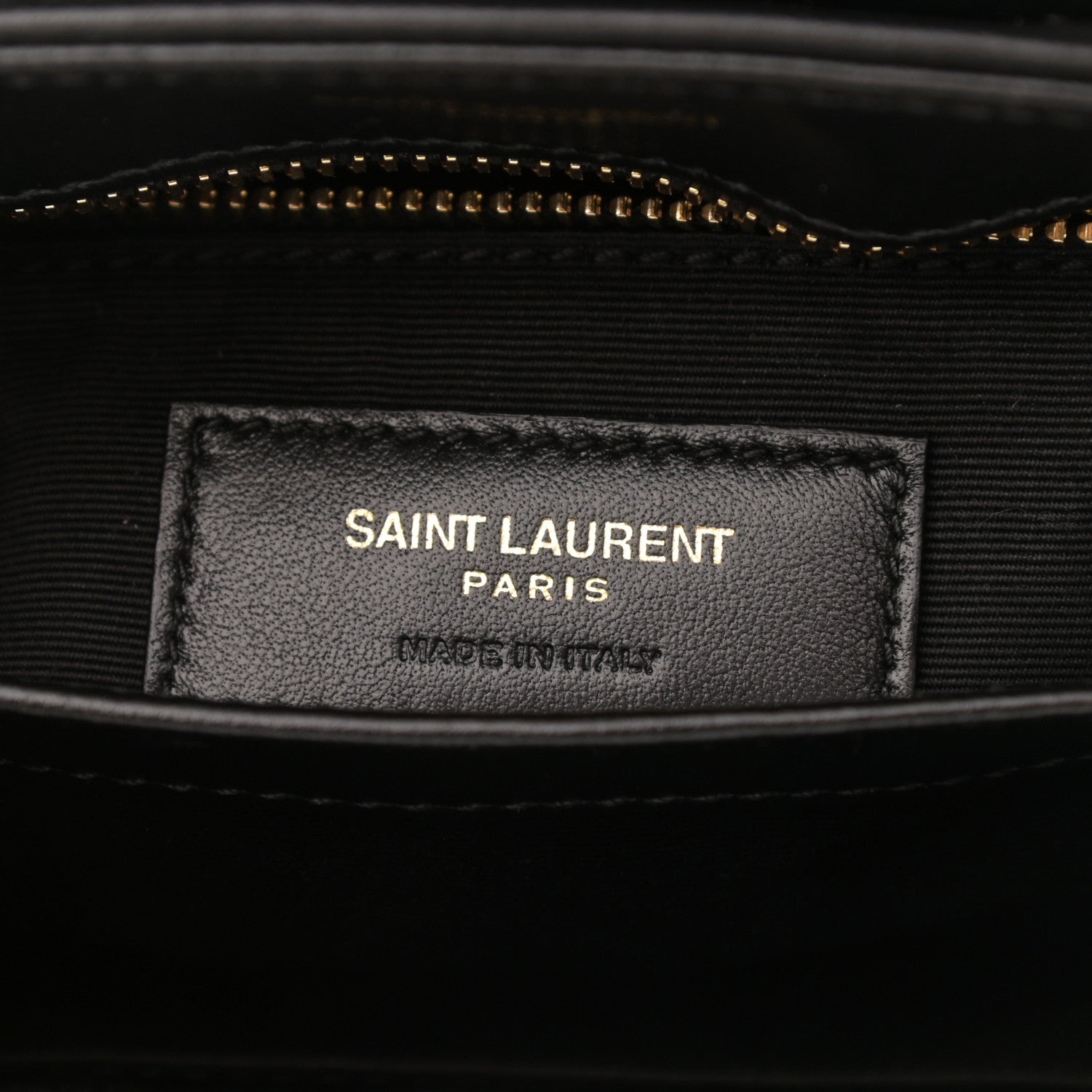 Saint Laurent Calfskin Y Quilted Monogram Toy Loulou Crossbody Bag Black 7 of 9