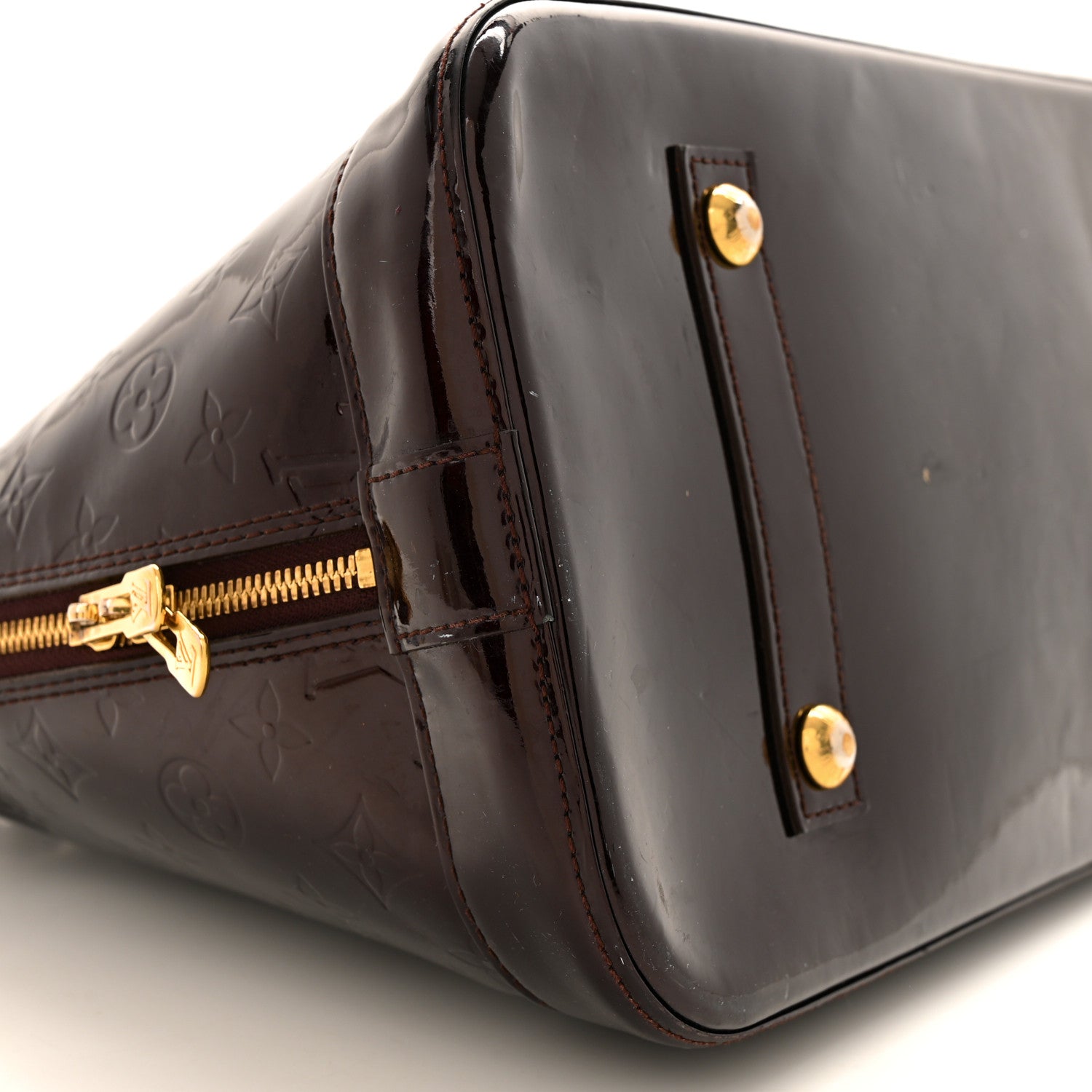 Louis Vuitton Vernis Alma GM Amarante 9 of 22