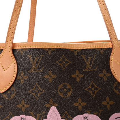 Louis Vuitton Monogram Bay Neverfull MM Rose Ballerine Poppy 8 of 10