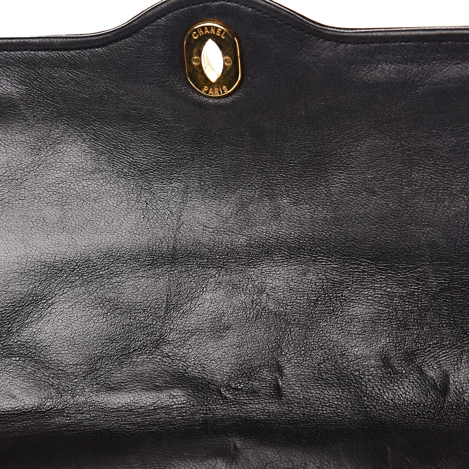Chanel Lambskin Quilted Medium Double Flap Bag Black 11 of 19