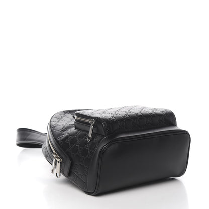 Gucci Guccissima Signature Small Day Backpack Black 3 of 11