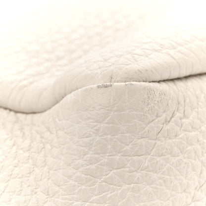 Prada Vitello Daino Soft Medium Double Zip Shoulder Bag White 15 of 17