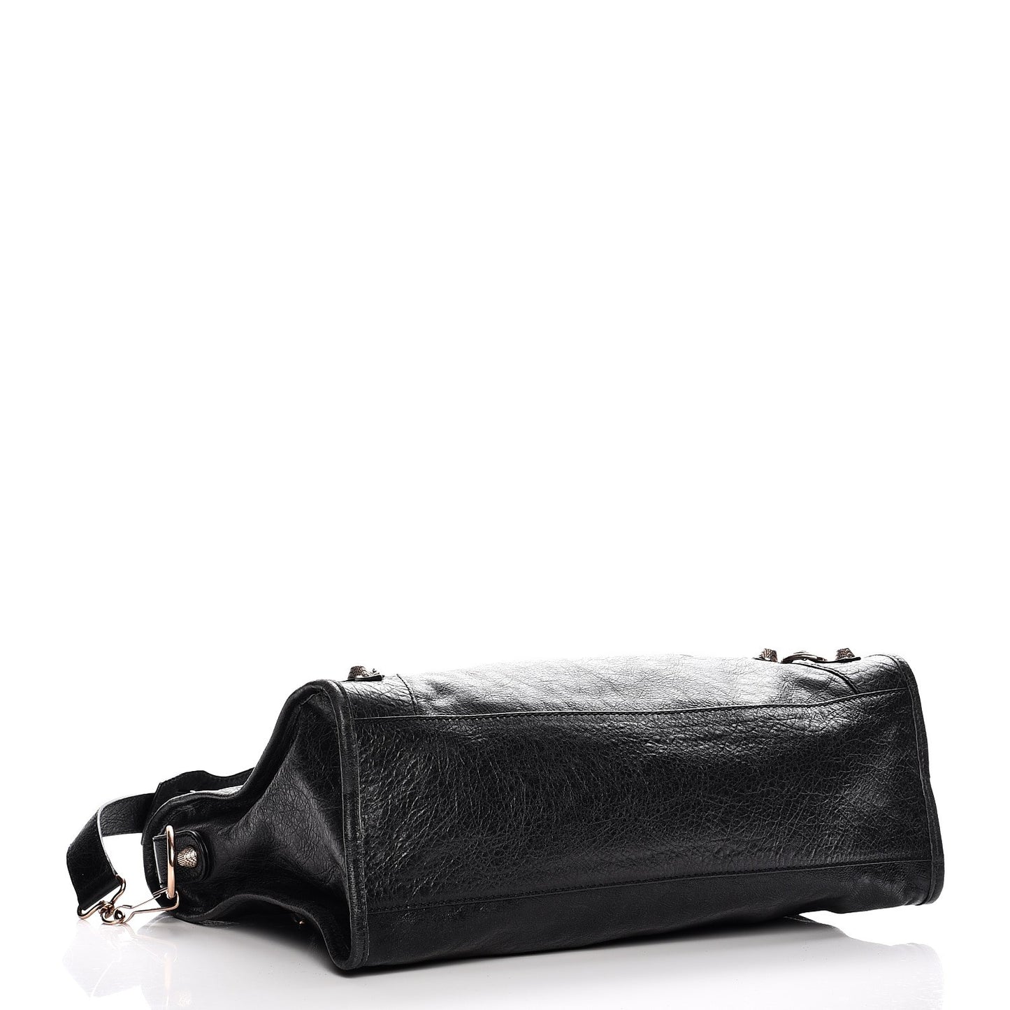 Agneau Giant 12 Rose Gold Hardware City Black