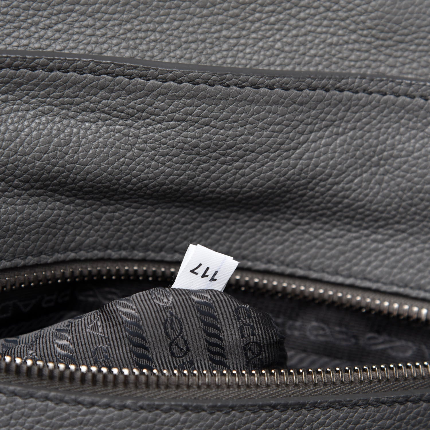 Prada Toro Top Handle Flap Satchel Marmo 11 of 12