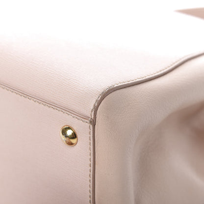Fendi Vitello Elite Flamingo Petite 2Jours Tote Rosa Plaster 11 of 16