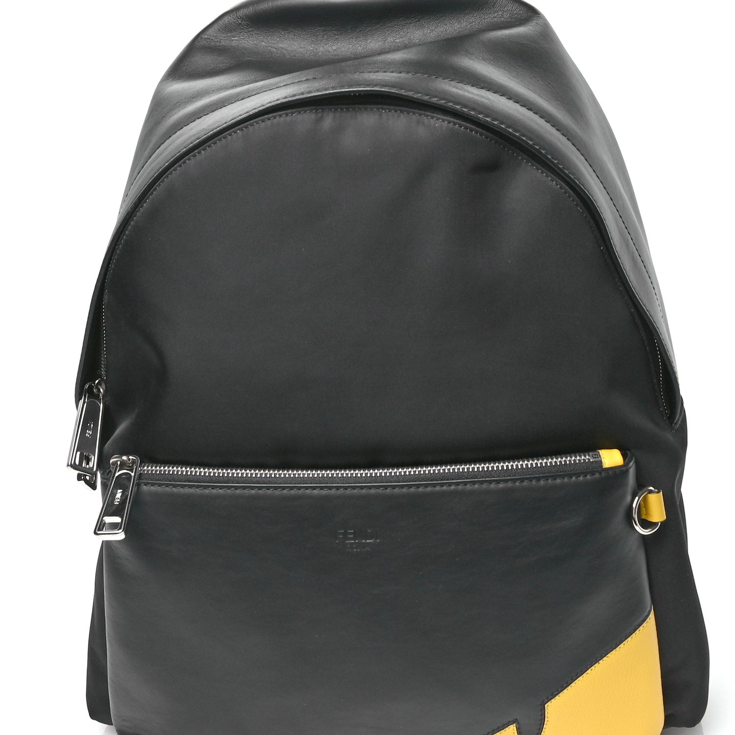 Nylon Vitello Grace Cruise Corner Bugs Pouch Pocket Backpack Black Sunflower