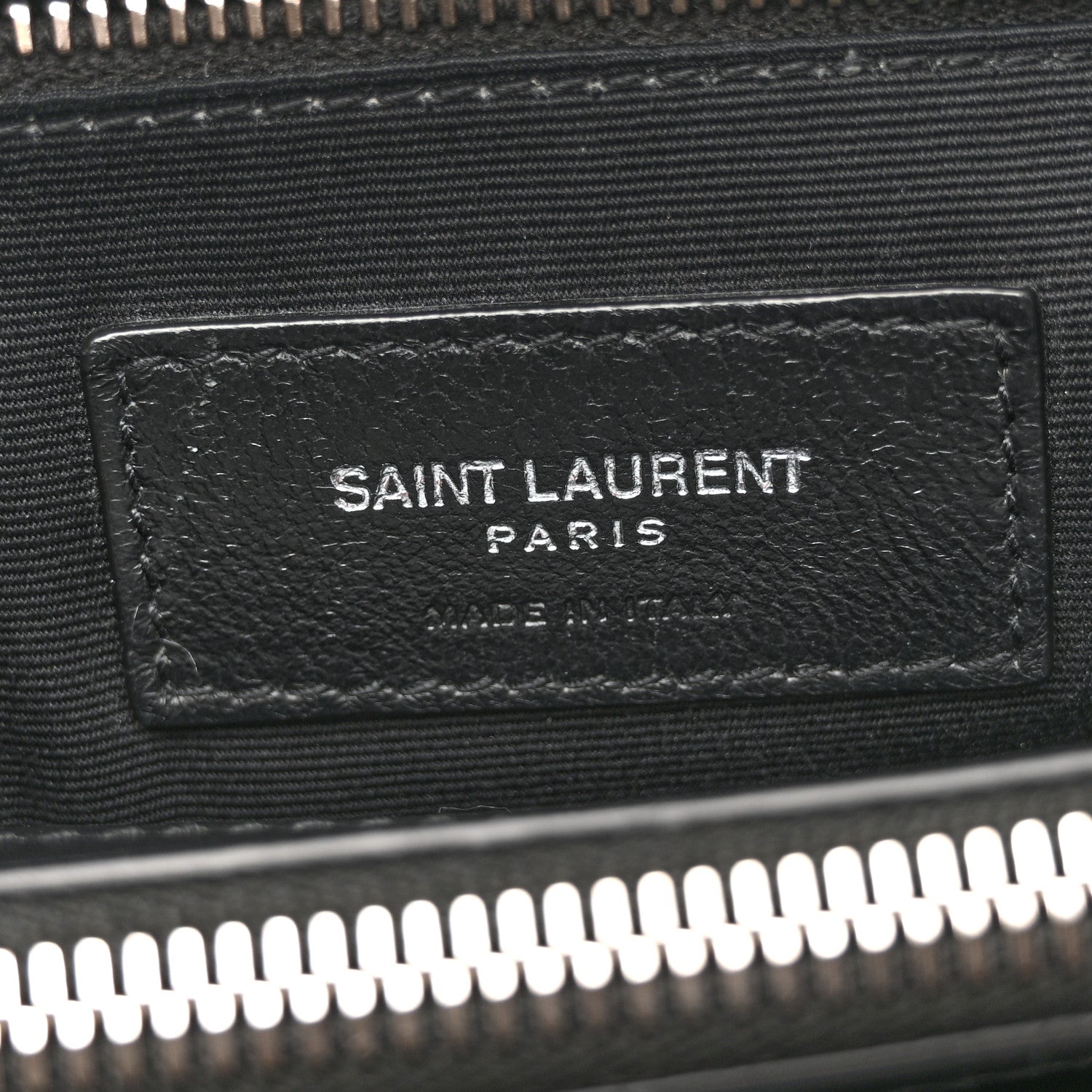 Saint Laurent Calfskin Y Quilted Monogram Medium Loulou Chain Satchel Black 6 of 11