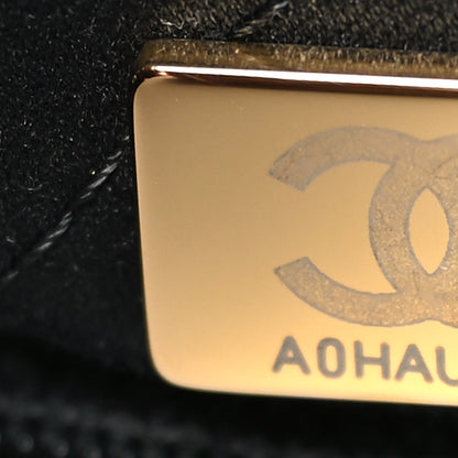 Chanel Shiny Calfskin Quilted Small Chanel 22 Black 8 of 10