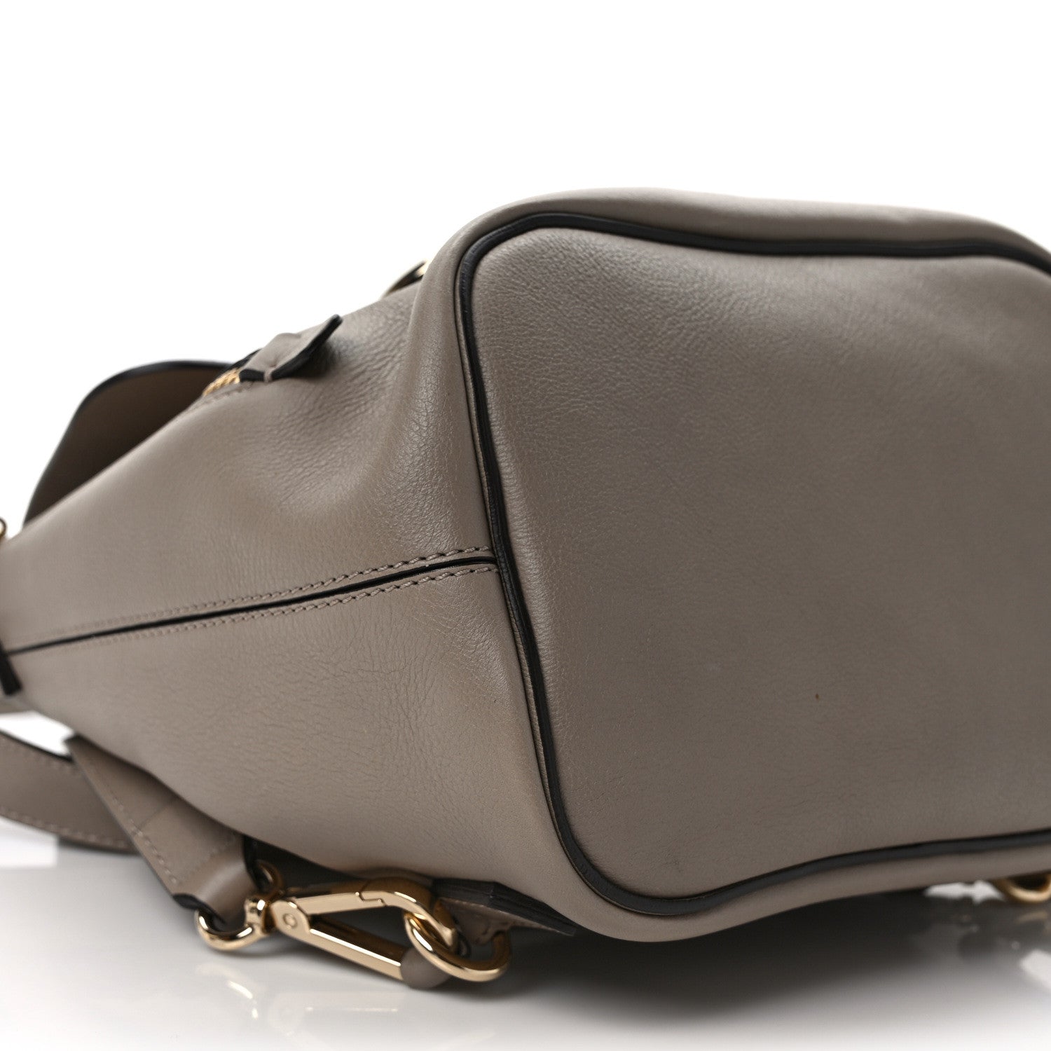 Chloe Suede Calfskin Small Faye Backpack Motty Grey 8 of 11
