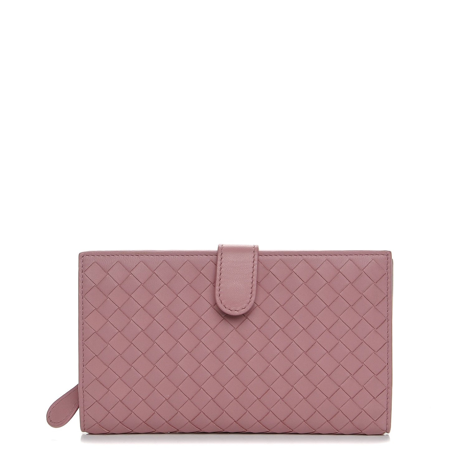 Nappa Intrecciato Continental Wallet Watteau