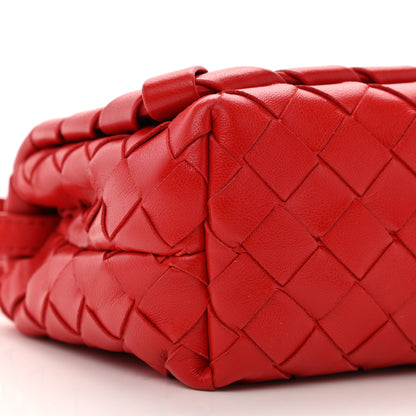 Bottega Veneta Nappa Intrecciato Mini Crossbody Red 9 of 10