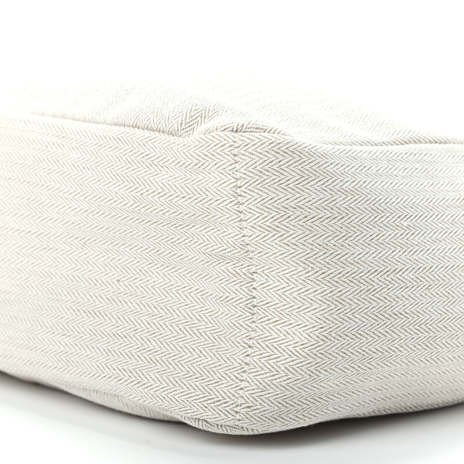 Hermes Canvas Barenia Fourbi 25 MM Pouch Naturel Fauve 7 of 9