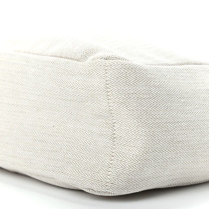Hermes Canvas Barenia Fourbi 25 MM Pouch Naturel Fauve 7 of 9