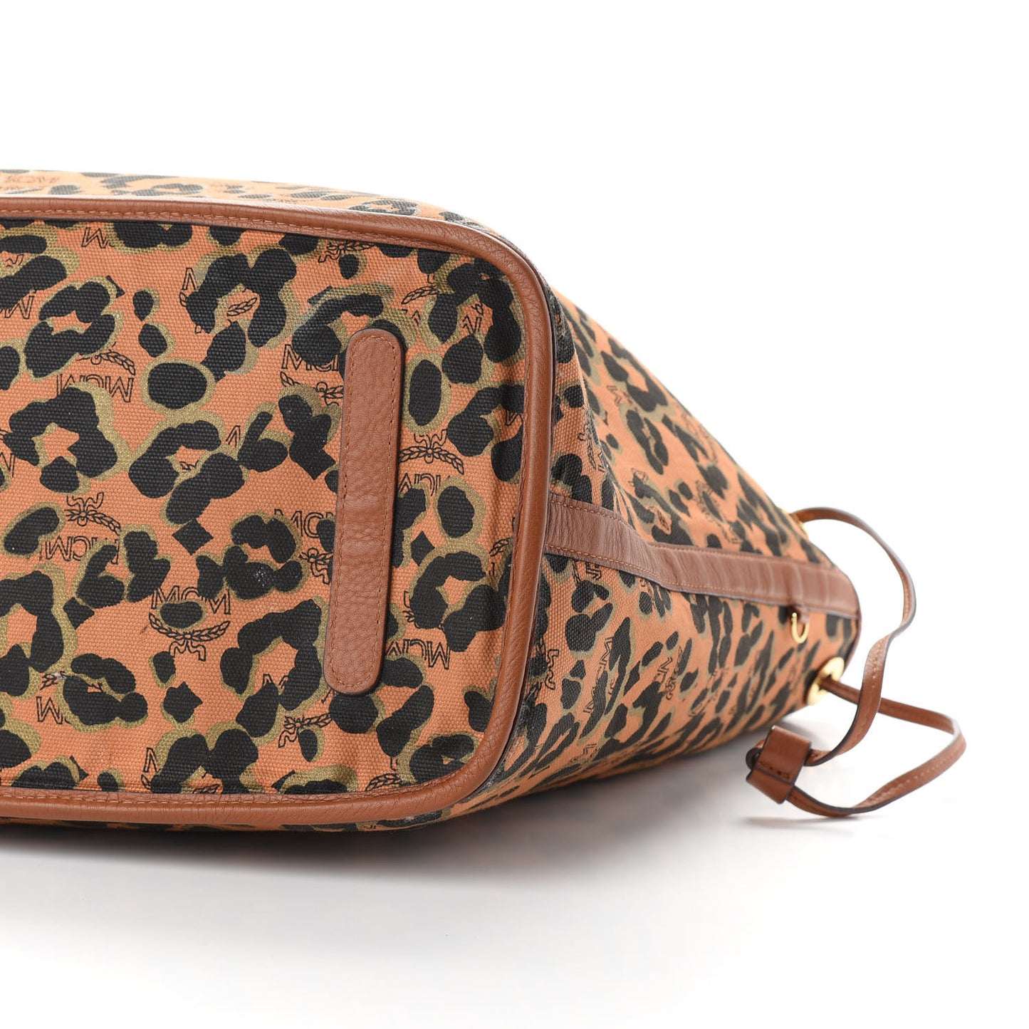 Visetos Reversible Shopping Tote Cognac