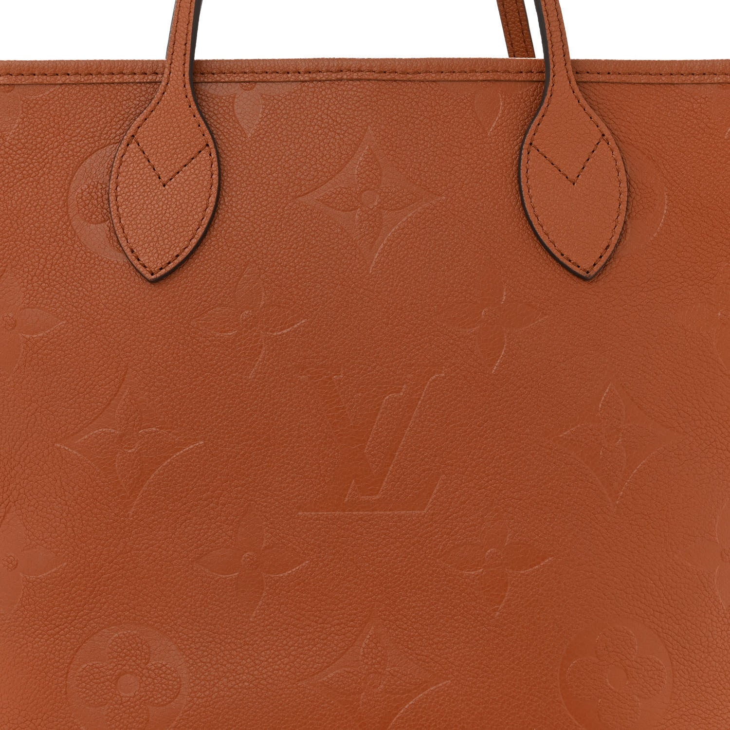 Louis Vuitton Empreinte Monogram Giant Neverfull MM Cognac 8 of 11