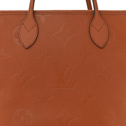 Louis Vuitton Empreinte Monogram Giant Neverfull MM Cognac 8 of 11
